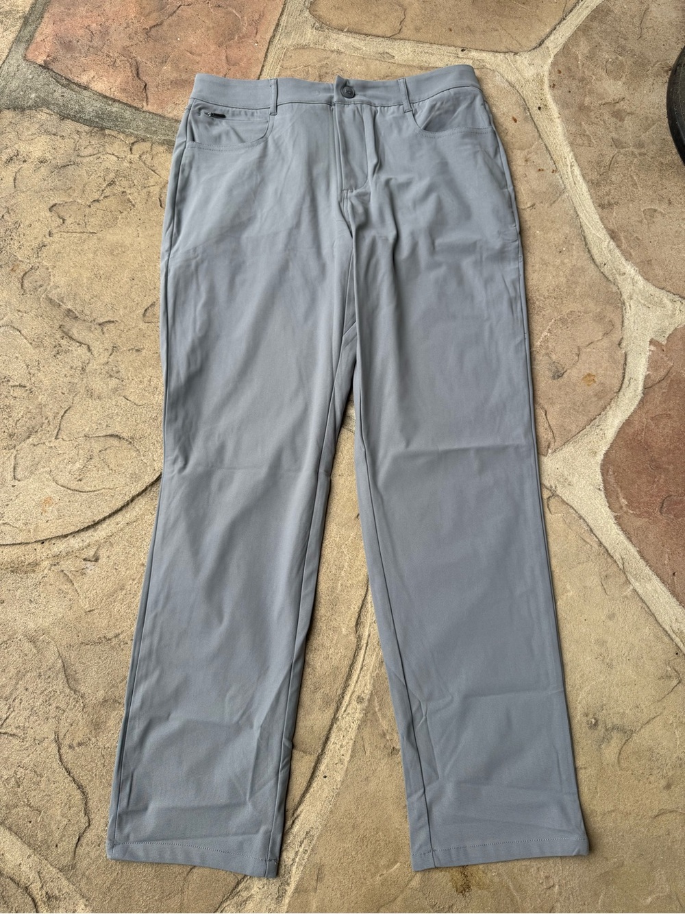 Modern Ambition, Light Gray Straight Leg Pants, Size 32 x 32
